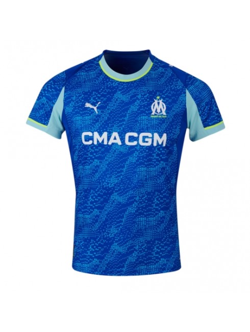 Olympique de Marseille Replika Tredje Kläder 2025-26 Kortärmad Olympique de Marseille Replika Tredje Kläder 2025-26 Kortärmad
